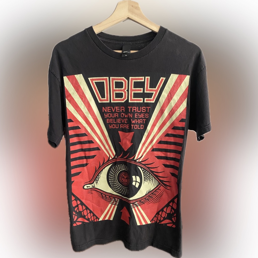 Obey Never Trust Your Own Eyes T-Shirt